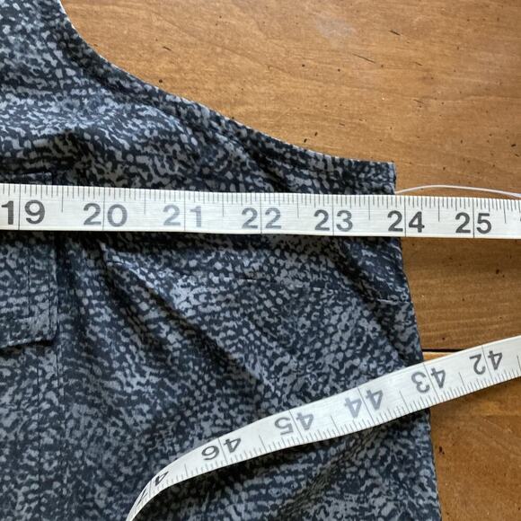 Athleta Women’s Topanga Jumpsuit Sz 2X NWOT Black Gray Jumper Tie Waist Pockets - Picture 10 of 10